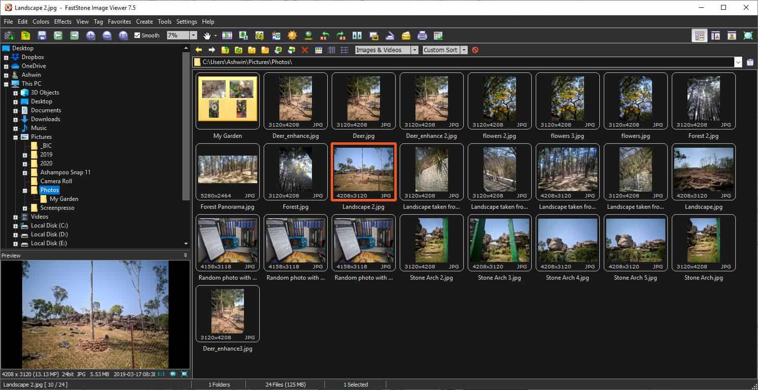 FastStone image Viewer