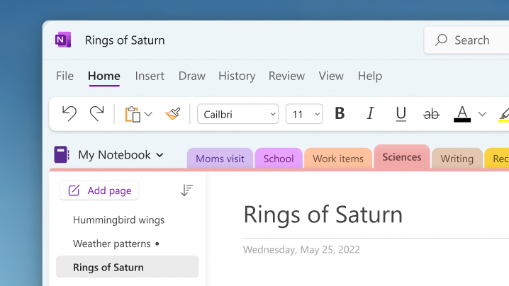 Microsoft Onenote