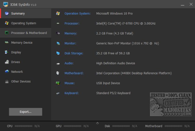 IObit SysInfo